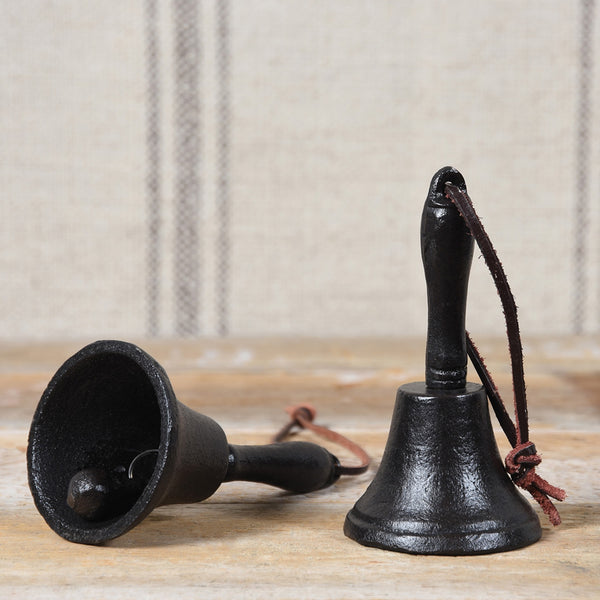 Dinner Bell - Cast Iron - Black