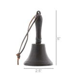 Dinner Bell - Cast Iron - Black