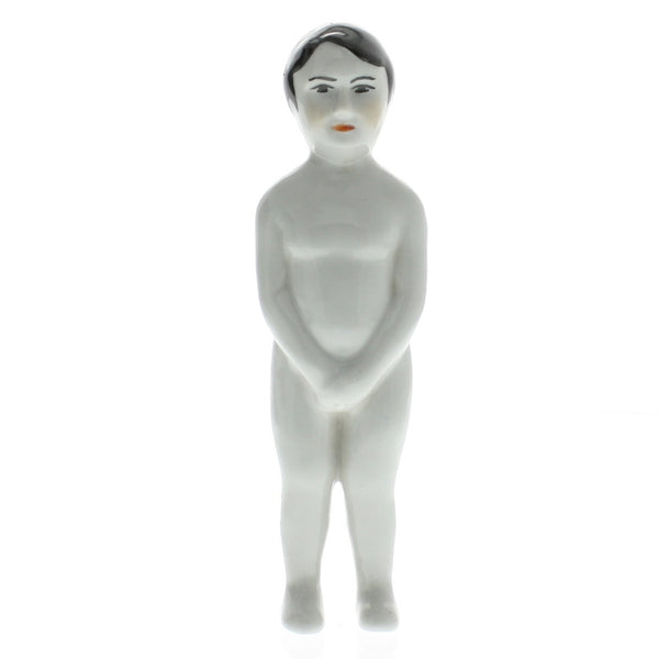 Rico Porcelain Boy Figurine - White