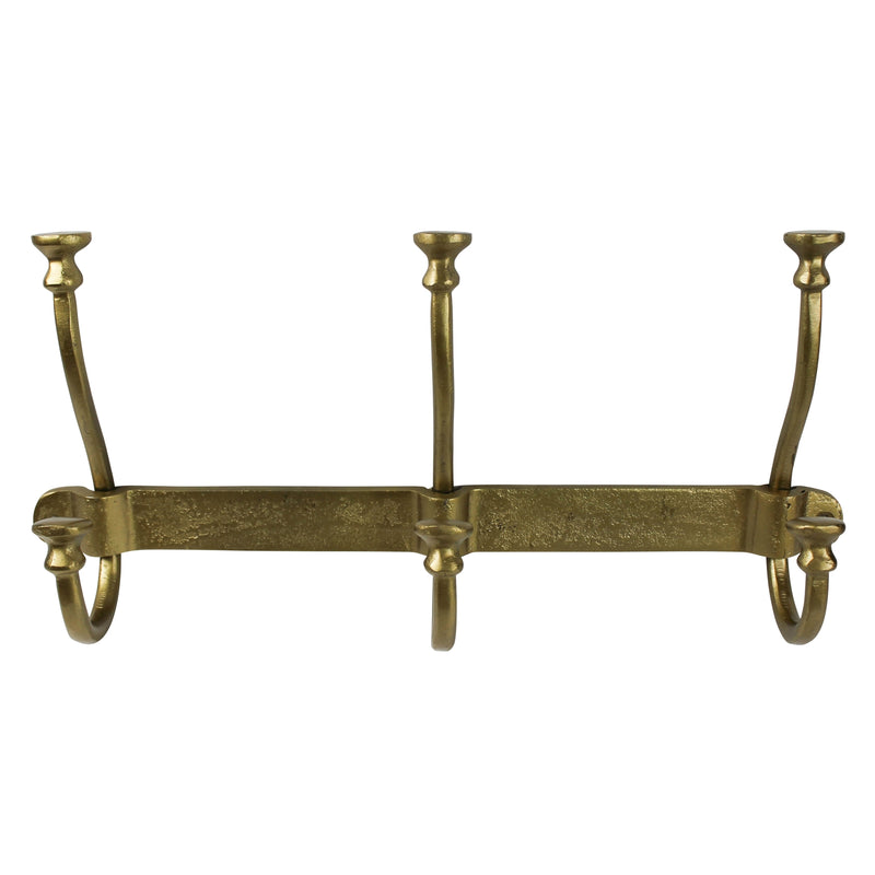 Murphy Hook Rail - 3, Brass