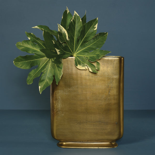 Cecilia Vase - Lrg - Brass