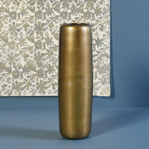 Lane Vase - Med - Brass