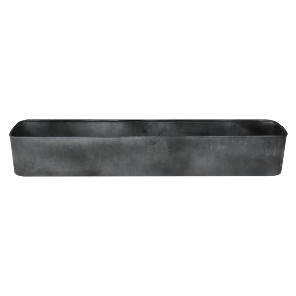 Vinca Galvanized Tray Planter - Med