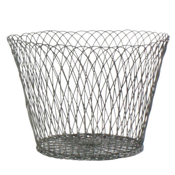 Tulle Wire Basket, Lrg