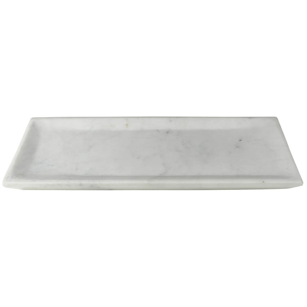 Essex Rectangle Plate, Marble - Med