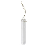 Hanging Glass Tube Vase - Med - Clear