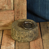 Stone Doorstop with Iron Ring