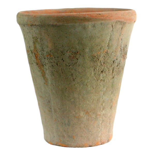 Rustic Terra Rose Pot - Med - Antique Red