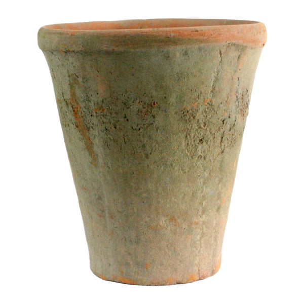 Rustic Terra Rose Pot - Lrg - Antique Red