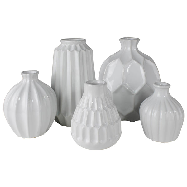 Cinc Vases, Ceramic - Set of 5