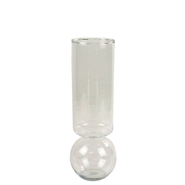 Bulb Vase Tall - Clear