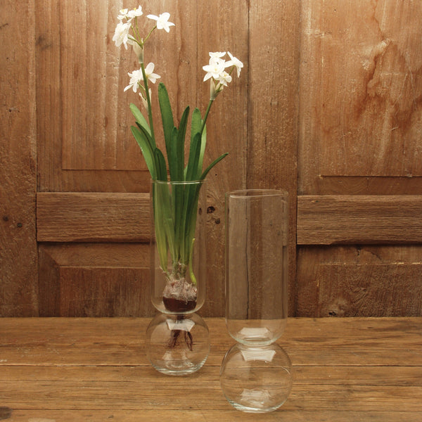 Bulb Vase Tall - Clear