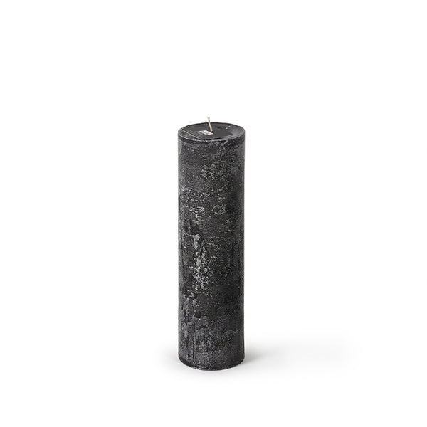 Small Pillar Candle 2.75"x9.85"H Black