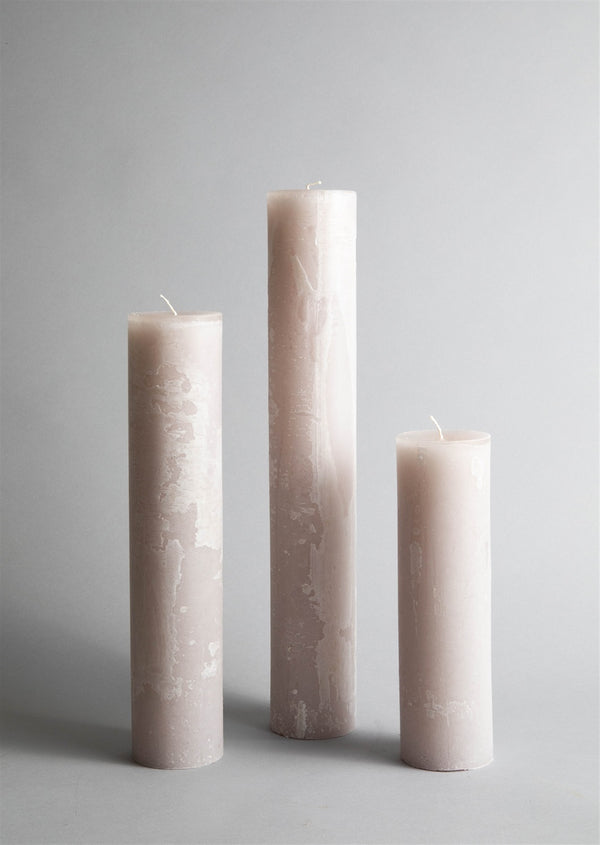 Large Pillar Candle 2.75"x17.75"H Linen