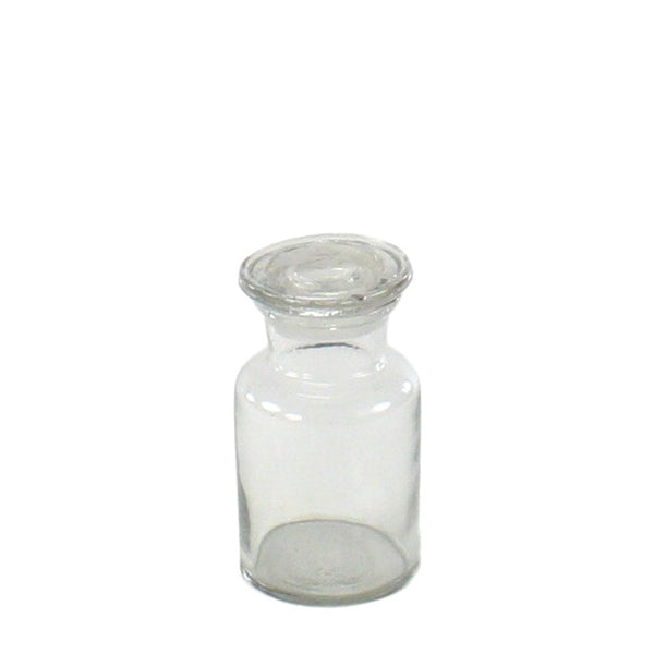 Pharmacy Jar with Stopper - Extra Sm - Clear