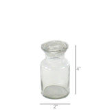 Pharmacy Jar with Stopper - Extra Sm - Clear