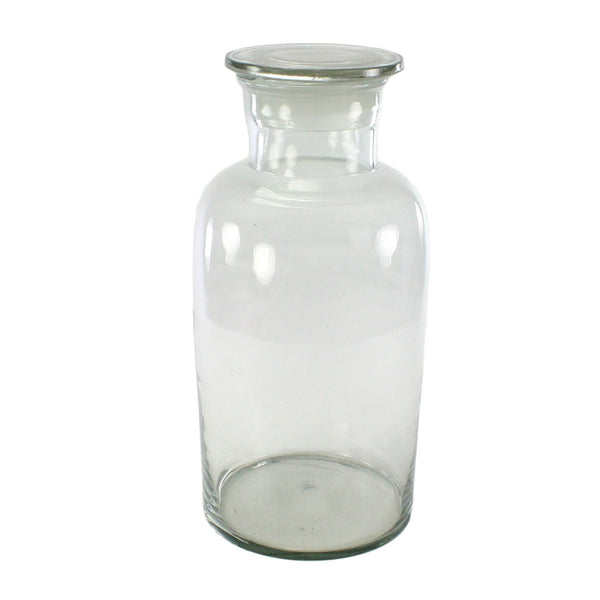 Pharmacy Jar with Stopper - Ex Lrg - Clear