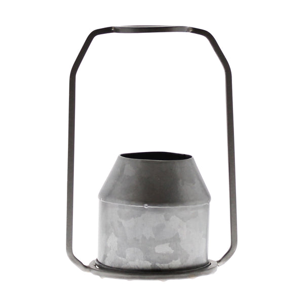 Napa Vase, Metal & Zinc - Round - Zinc