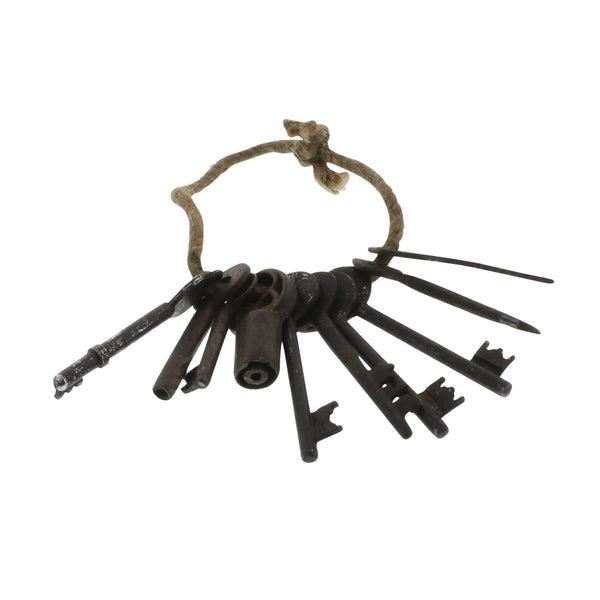 Salvaged Metal Keys - Ring of 10