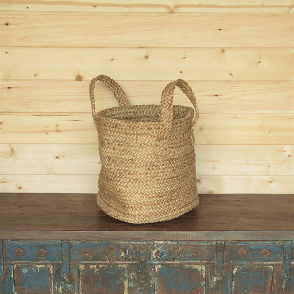 Santa Cruz Braided Hemp Basket