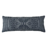 Indigo Batik Lumbar Pillow 14x36 - Indigo Batik
