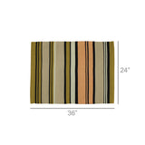 Neema Rug, Cotton, Multi Stripe - 2x3