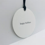 Happy Holidays - Tag