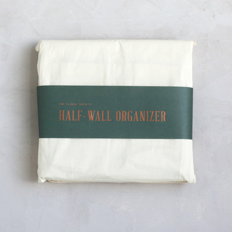 Canvas Half-Wall Organizer