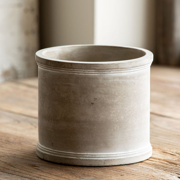 Cement Spool Planter Large