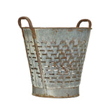 Metal Olive Basket