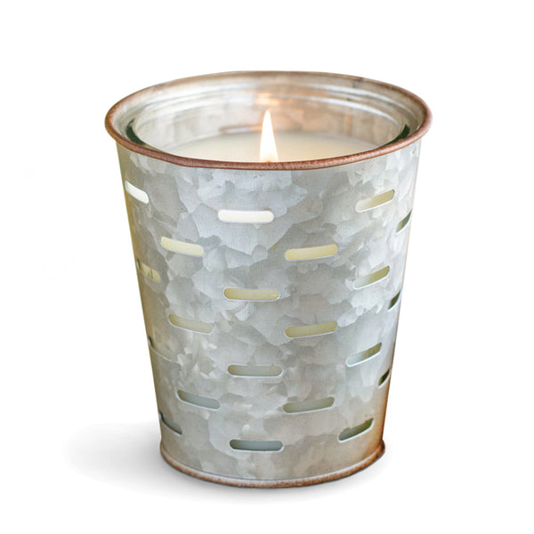 Autumn Gatherings Olive Bucket Candle