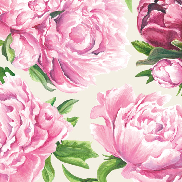 Peony Guest Napkin - pack of 16