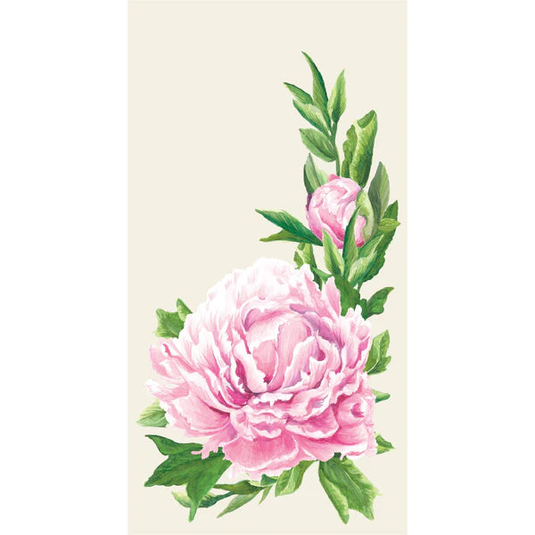 Peony Guest Napkin - pack of 16