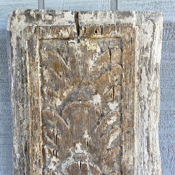 French Scalloped Relic Plaque