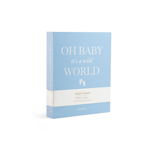 Photo Album - Baby it's a Wild World (blue)