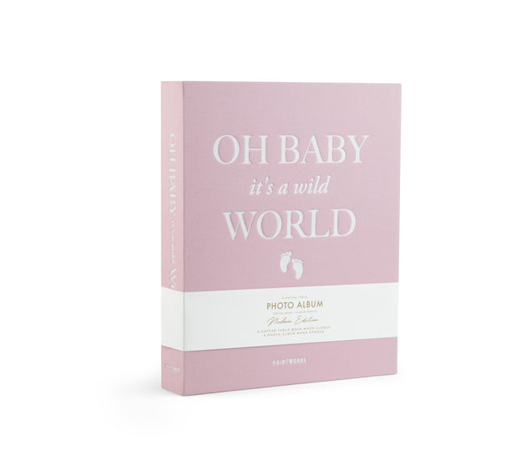 Photo Album - Baby it's a Wild World (pink)