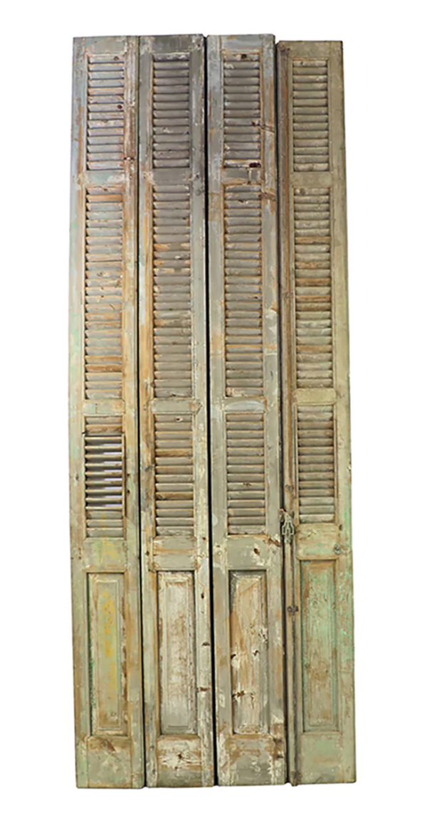 Set of 2 Narrow Shutters Large