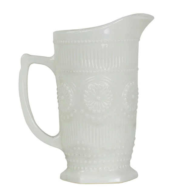 Milk Glass Pitcher