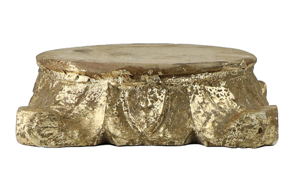 Pillar Base Gold, Large