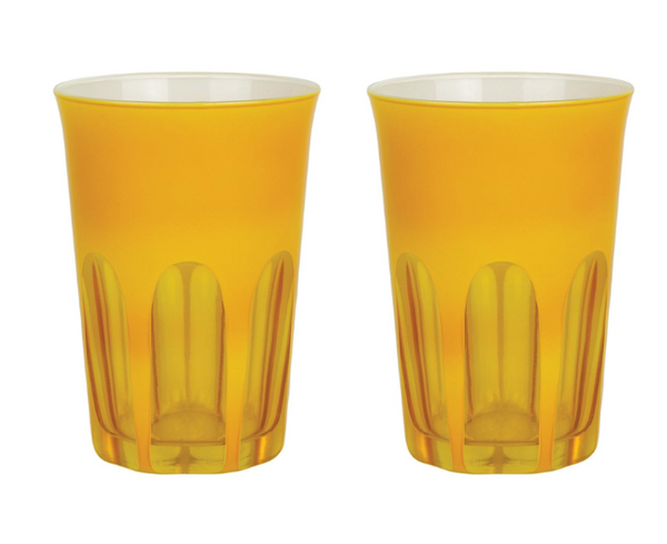 Rialto Glass Tumbler Saffron