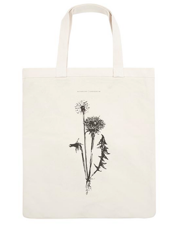 Dandelion Tote Black/Oat