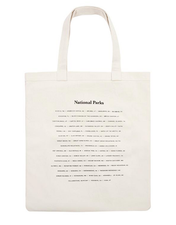 National Parks Tote Black/Oat