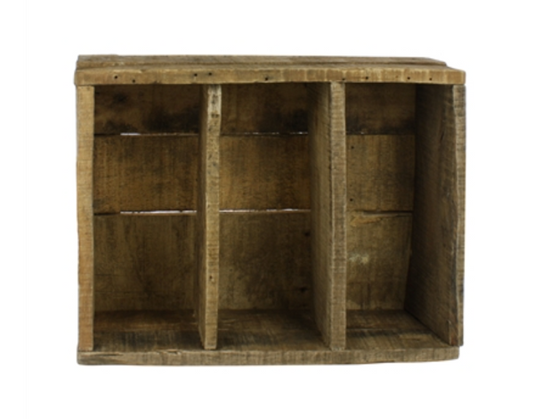 Market Salvaged Wood Crate with