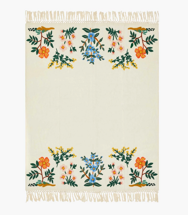 Wildwood Embroidered Throw