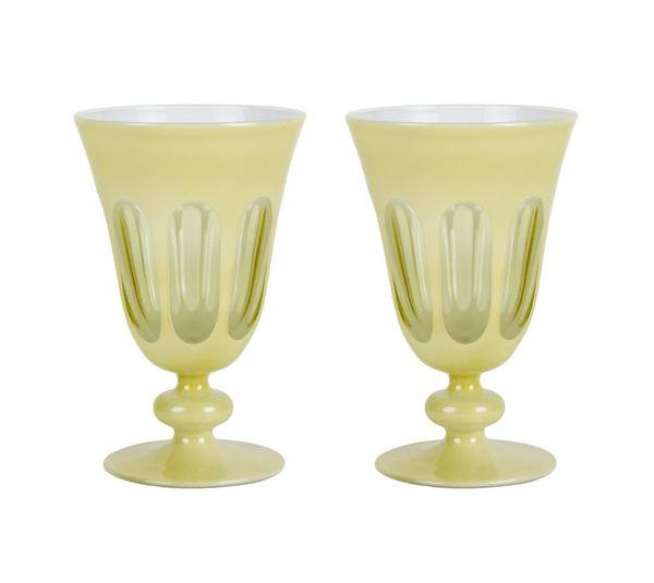 Rialto Glass Tulip Creme