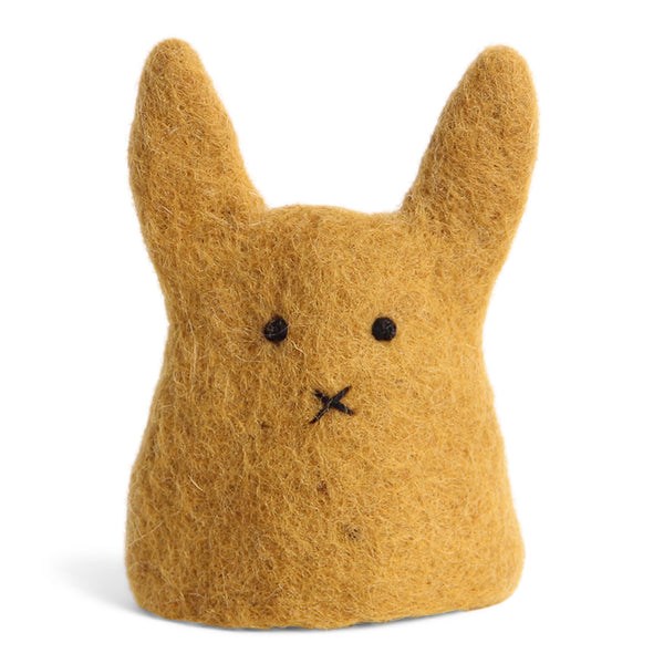 Felt Egg Cosy, Bunny, Ochre