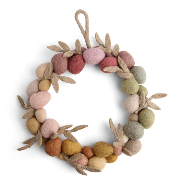 Felt Easter Wreath