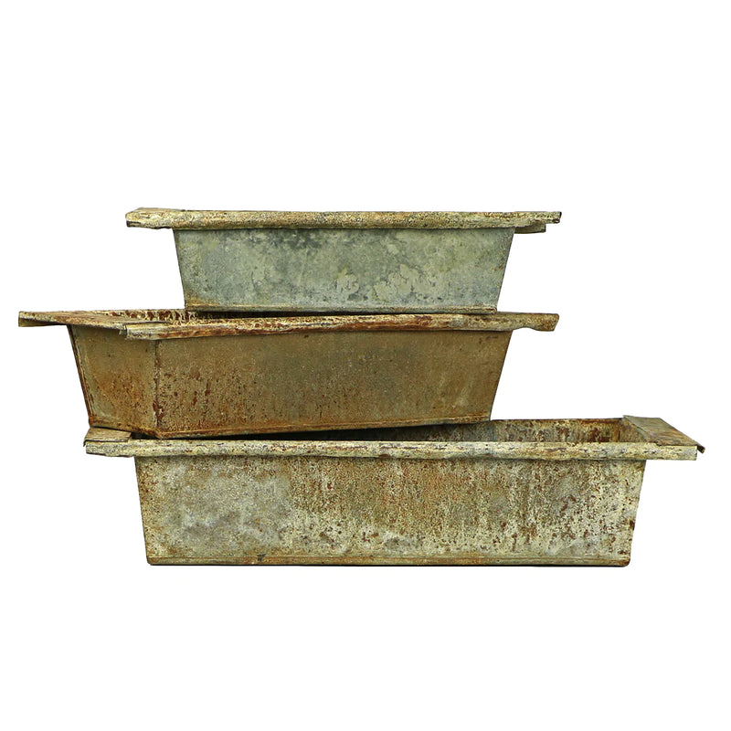 Zinc Trough Set/3