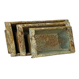 Zinc Trough Set/3